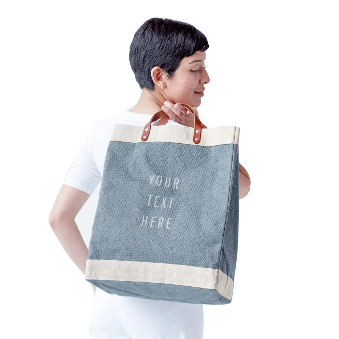 Market Bag in Cool Gray (003CL)