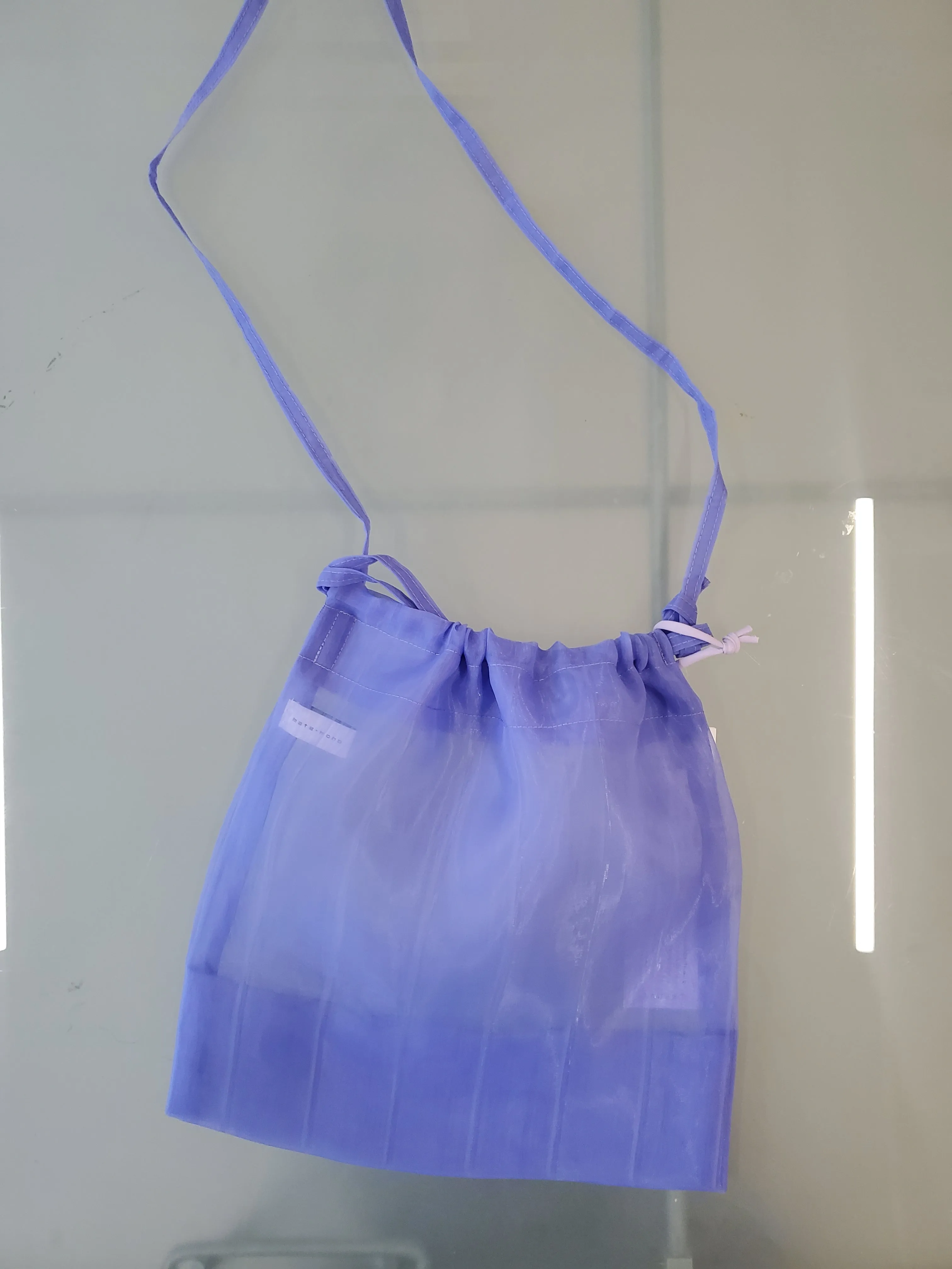 Mate Mono Organza Shoulder Bag - Lilac