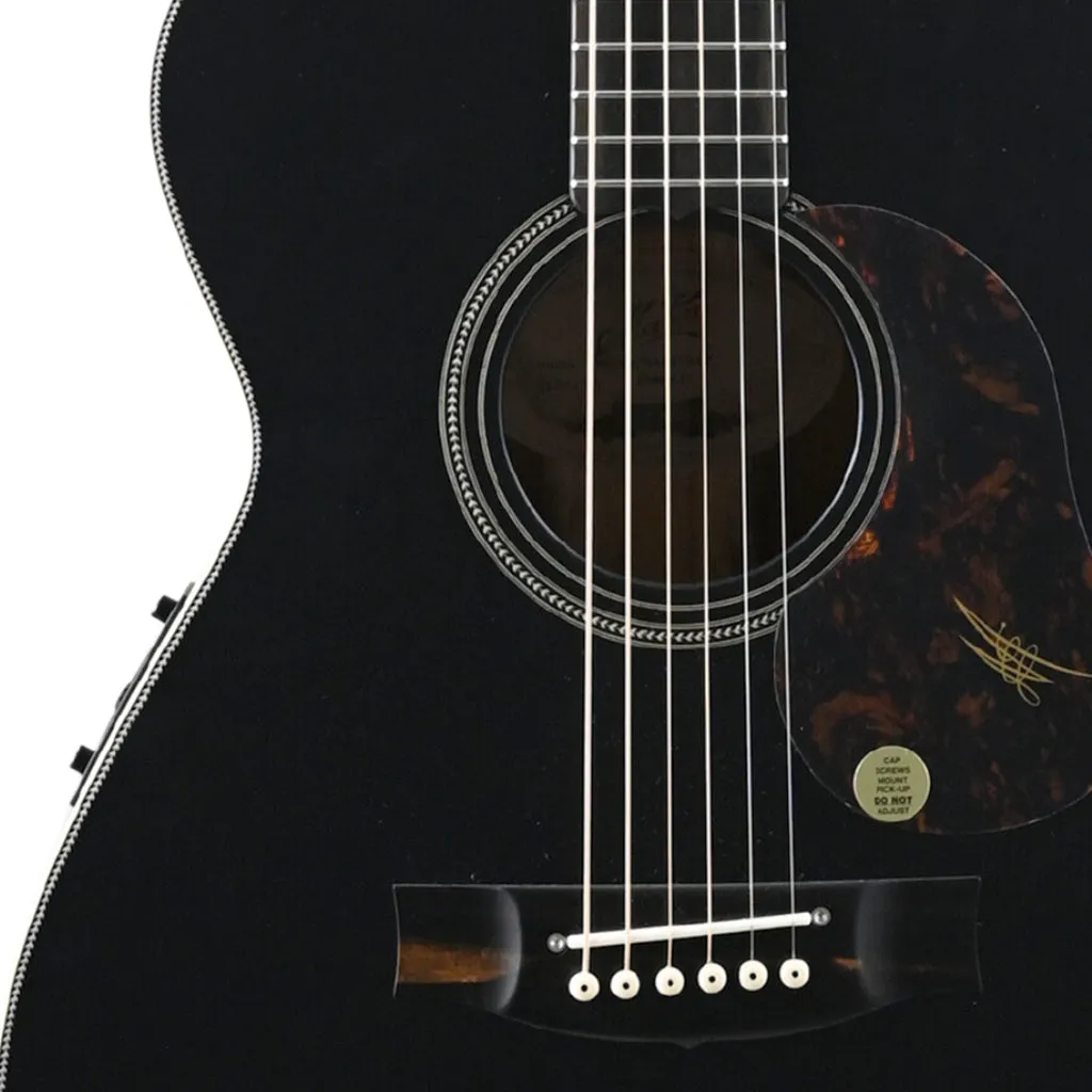 Maton EBG808 Nashville Acoustic Guitar - Satin Black
