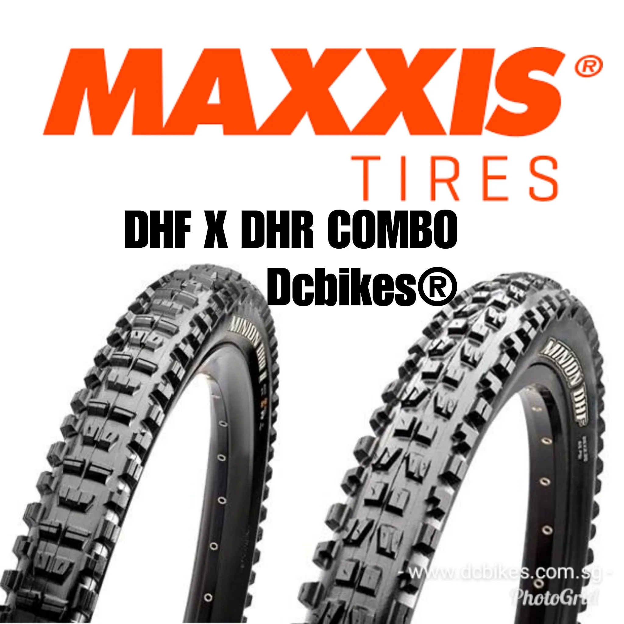 Maxxis 27.5 X 2.3 Minion DHR II Or DHF 650B Tubeless Tyre (1 Tire)
