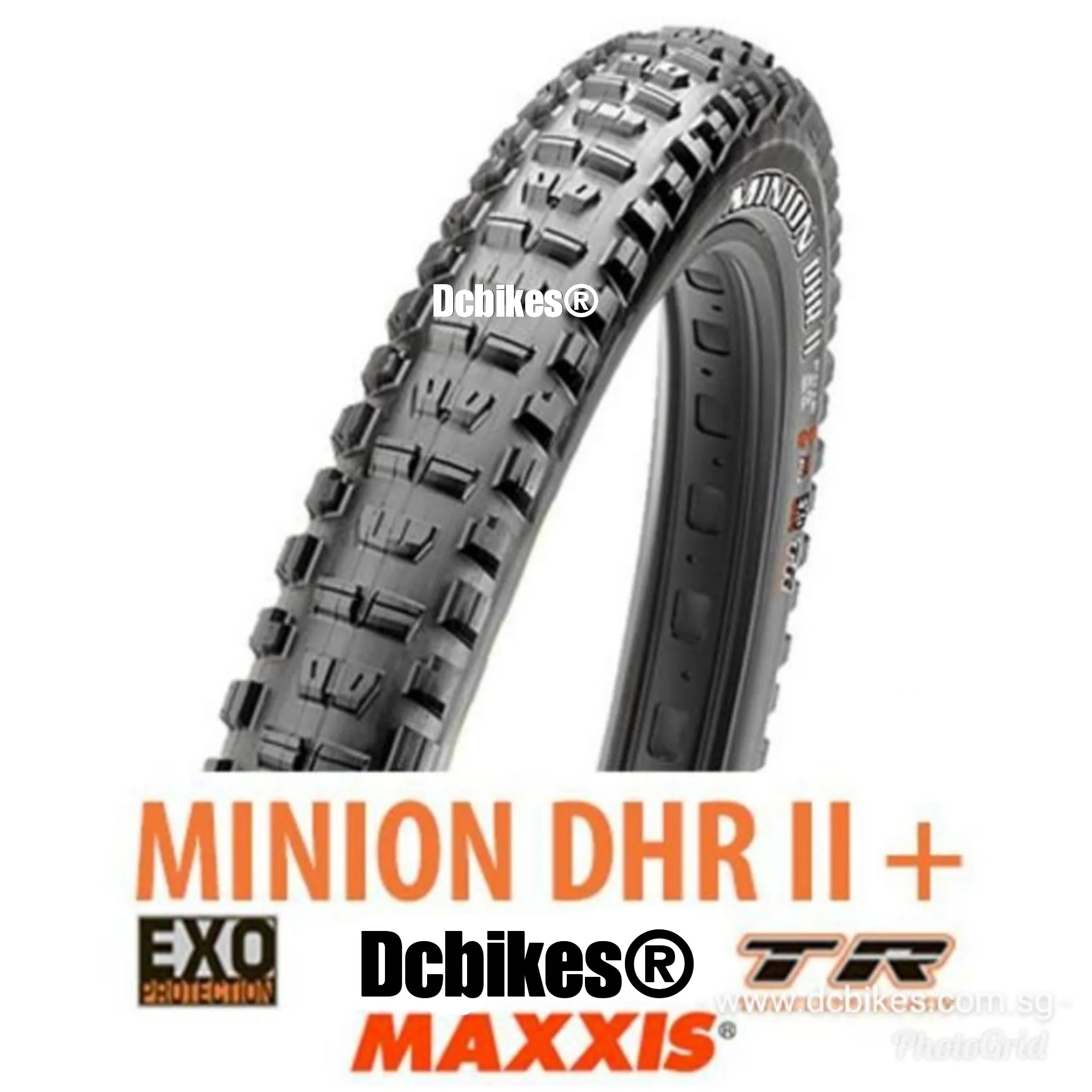 Maxxis 27.5 X 2.6 | 2.8 Minion DHF   DHR II EXO 3C 650B Boost Plus MTB Tubeless Ready Folding Tyres (1 Tire)
