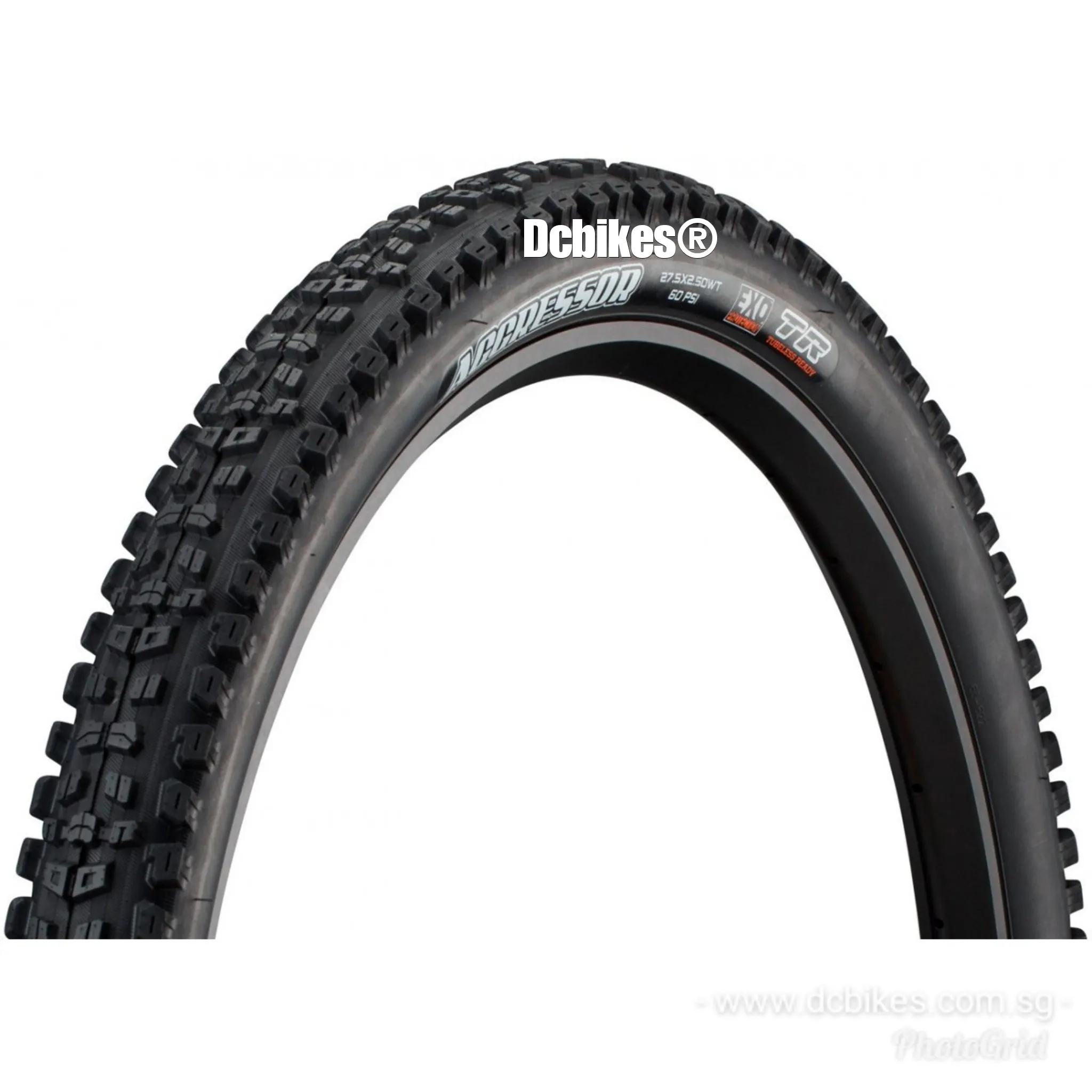 Maxxis 27.5/29 X 2.5 Aggressor EXO Wide Trail MTB Tubeless Ready 650B Folding Tyres (1 Tire)