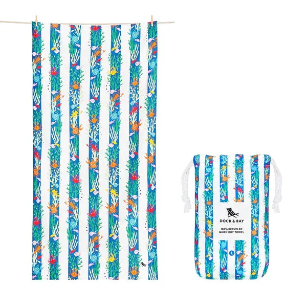 Medium Dock & Bay Towel