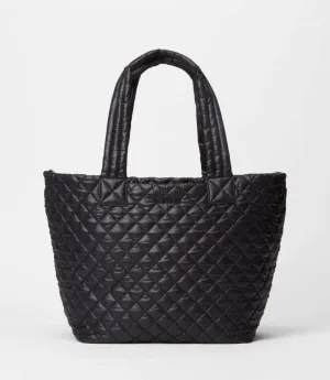 Medium Metro Tote Deluxe | Black