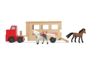 Melissa & Doug Wooden Horse Carrier (MND4097)