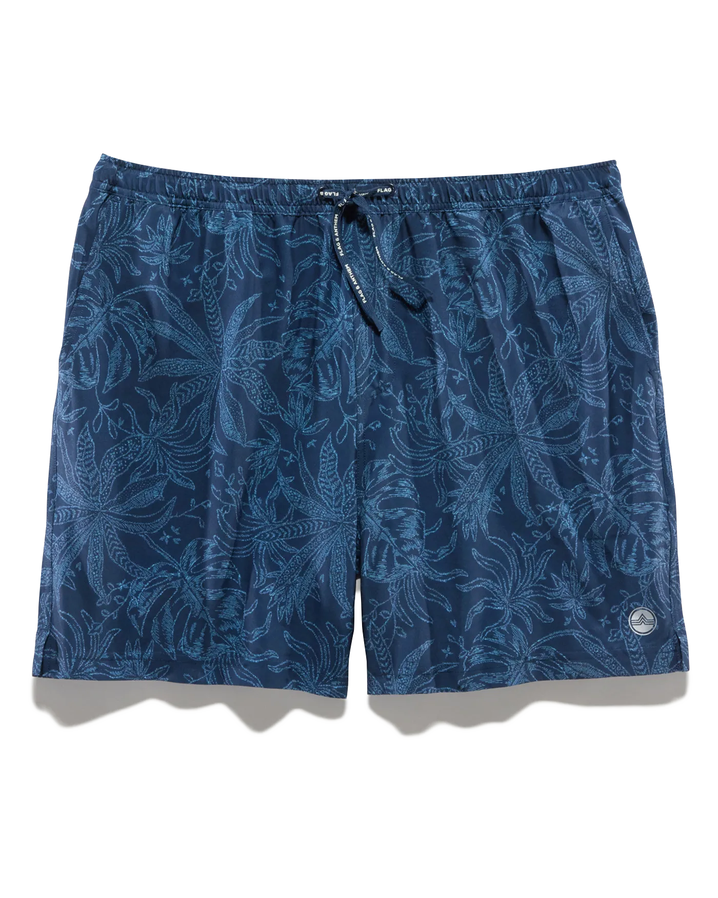 MENLO JUNGLE PRINT SWIM SHORT - 6.5” INSEAM