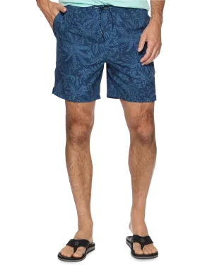 MENLO JUNGLE PRINT SWIM SHORT - 6.5” INSEAM