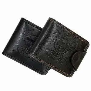 Men's Slim Bifold Faux Leather Wallet