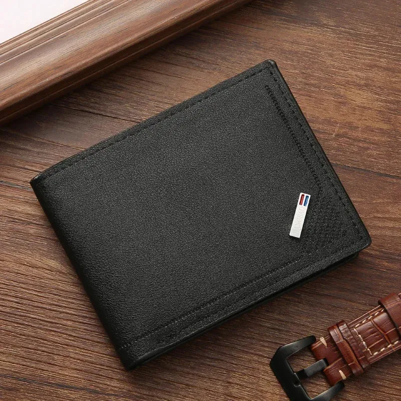 Men’s Slim Foldable Wallet – Coin & Card Holder