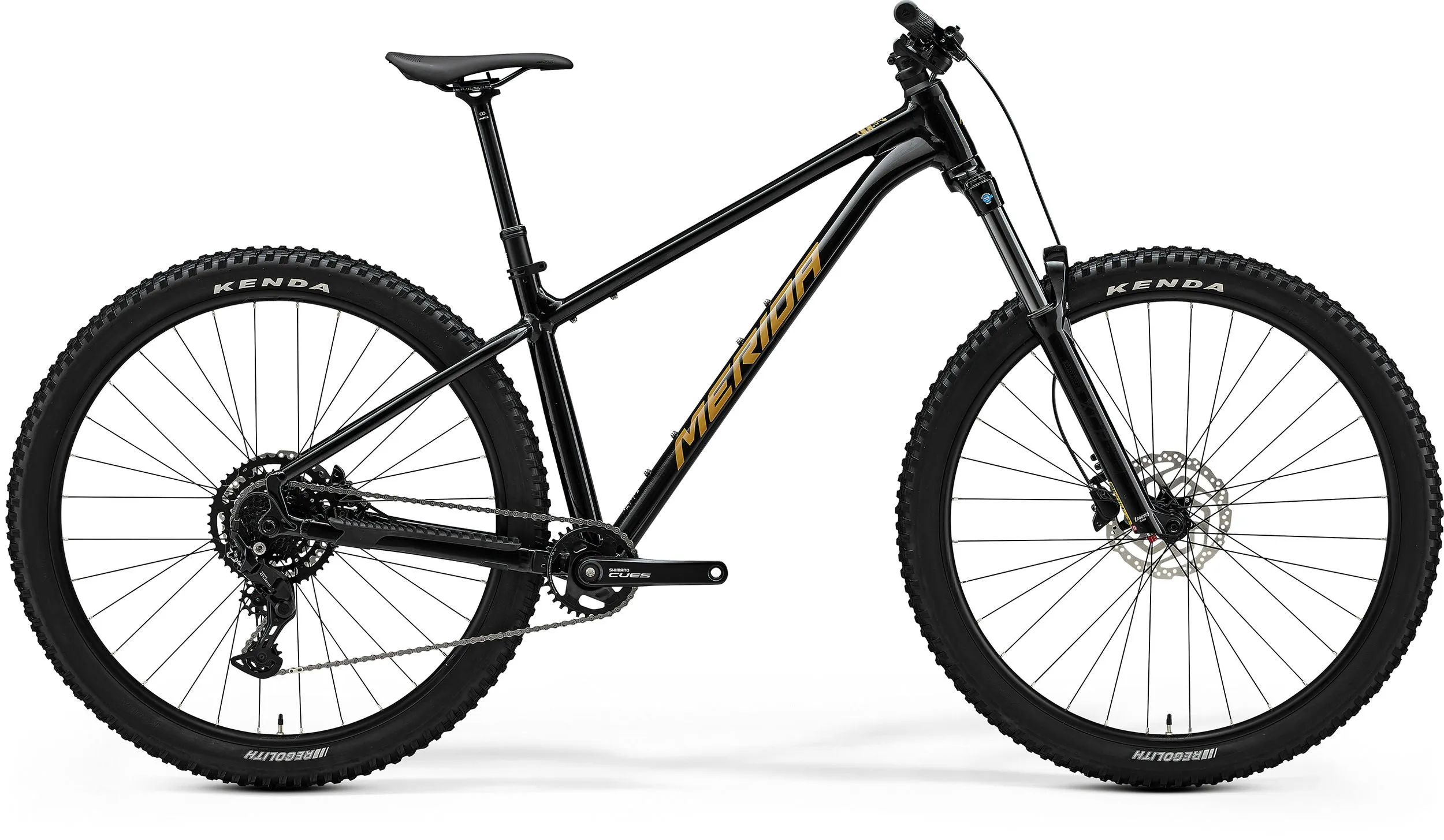 Merida Big Trail 300 Hardtail Mountain Bike in Black