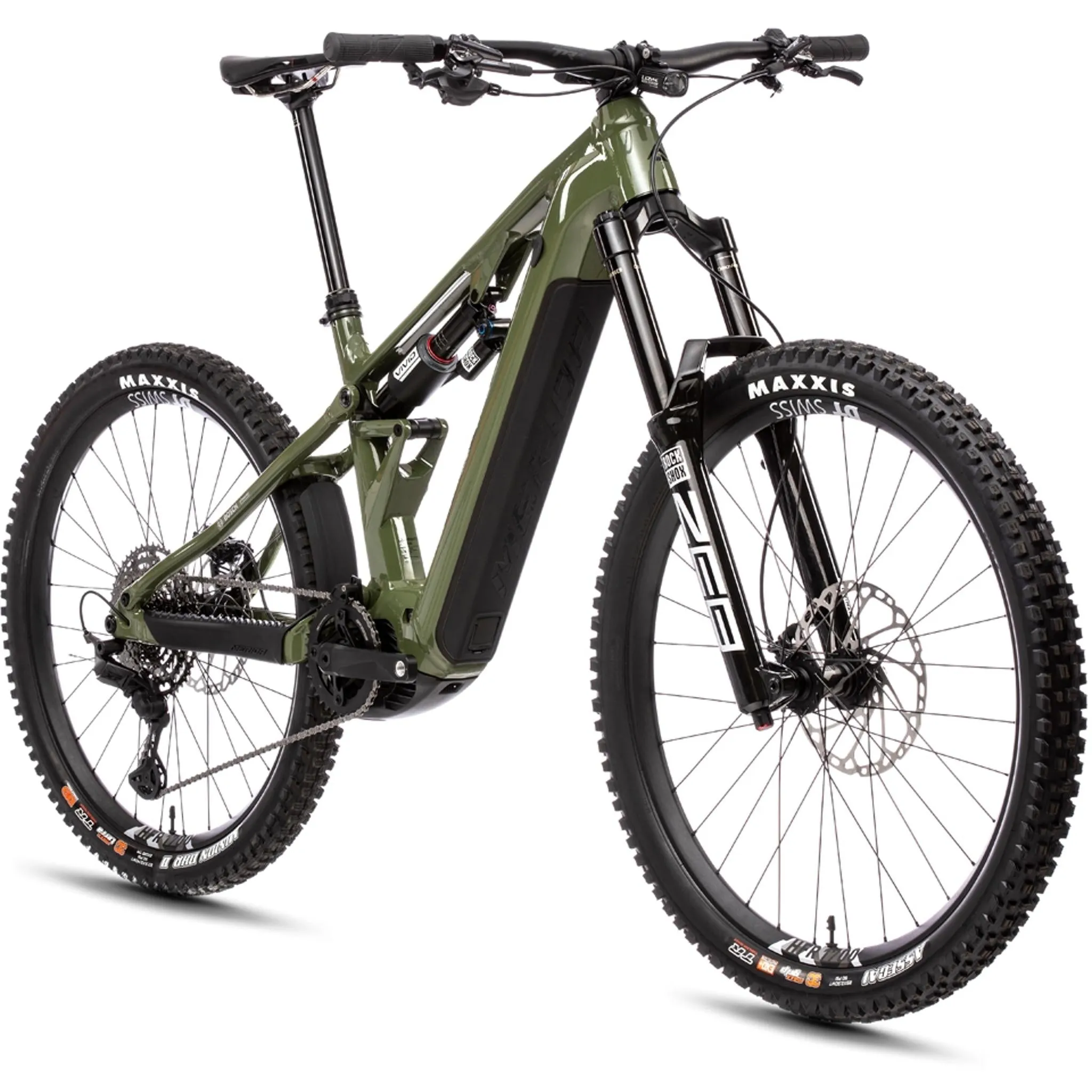 Merida eOne-Eighty 900 Electric Enduro Bike Anaconda Green/Black