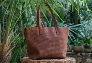 Merida - Vintage Brown Weave Texture
