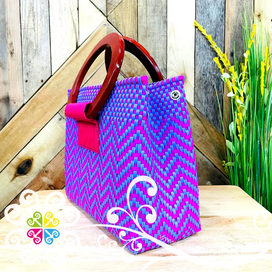 Mexican Tote - Wood Handle