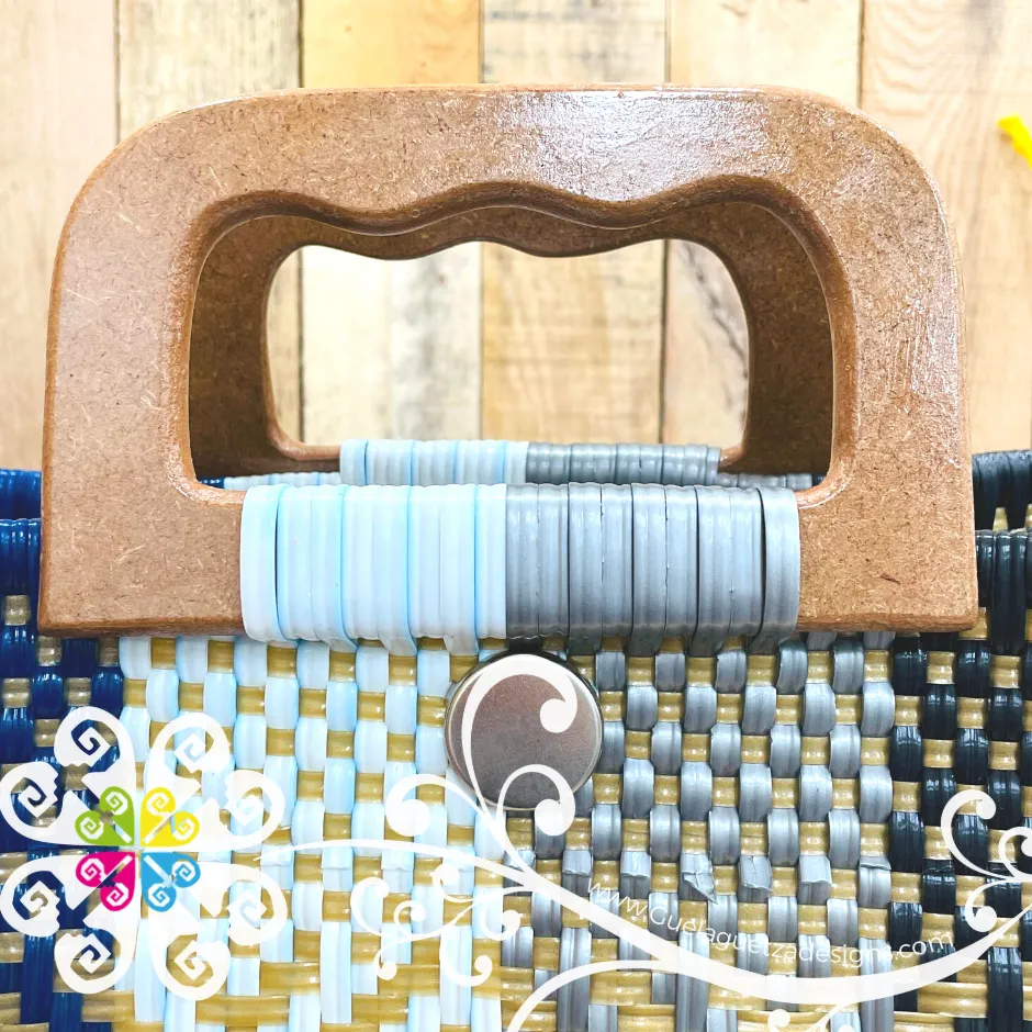 Mexican Tote - Wood Handle