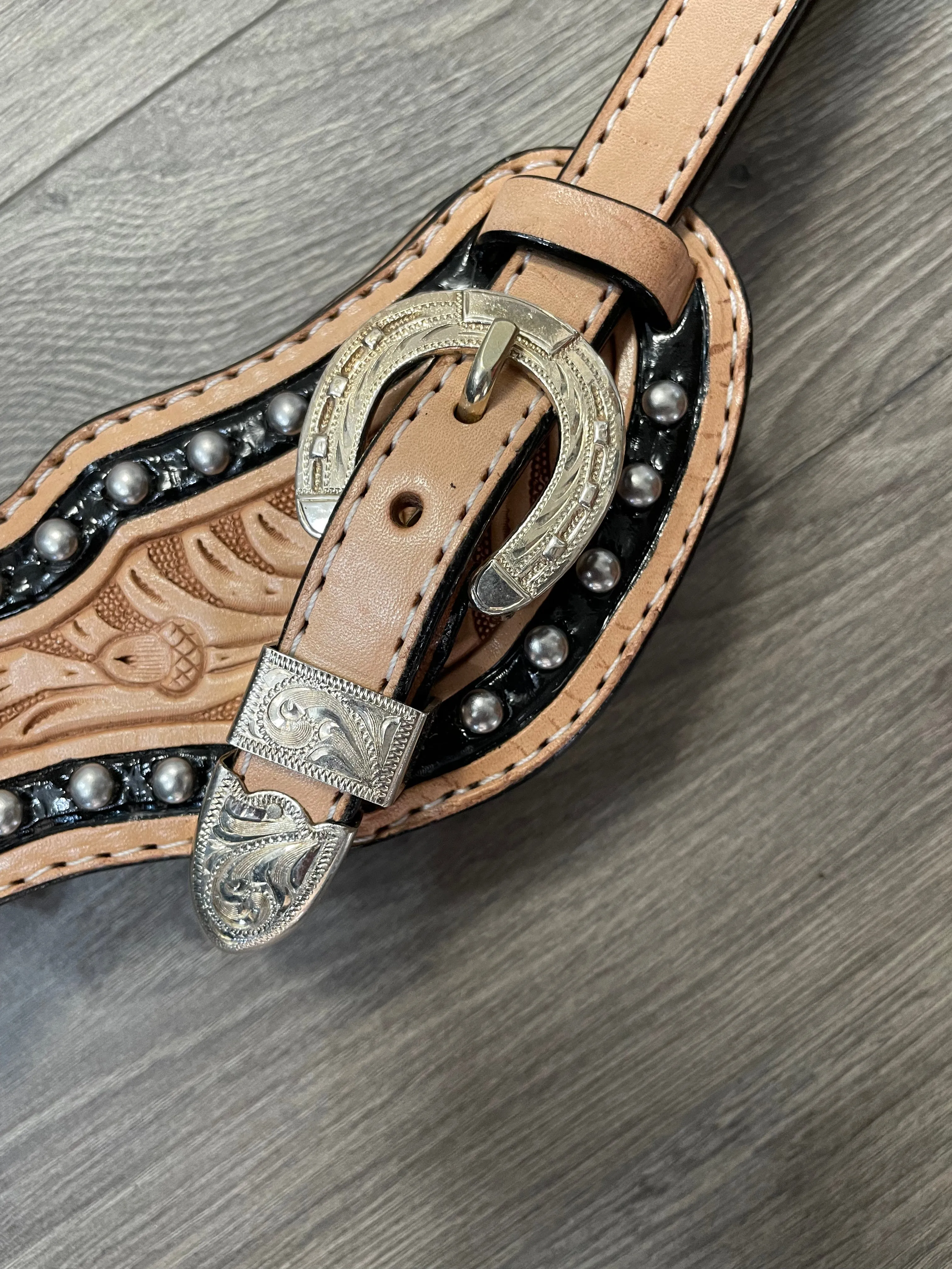 Miguel Aguilar spur straps