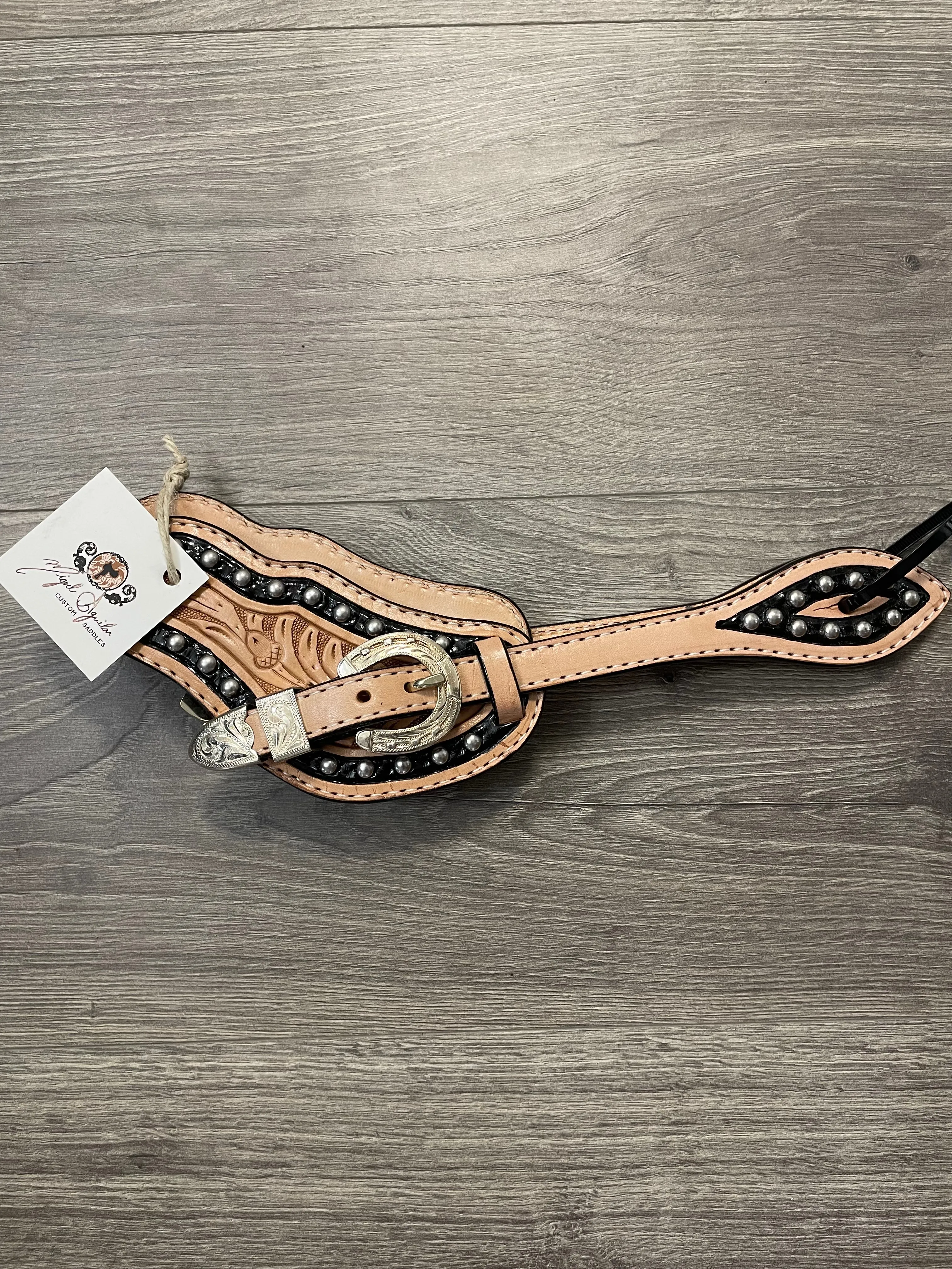 Miguel Aguilar spur straps