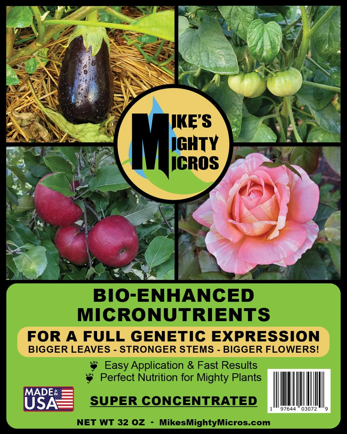Mike's Mighty Micros Micronutrients Bio-Enhanced Super Concentrate
