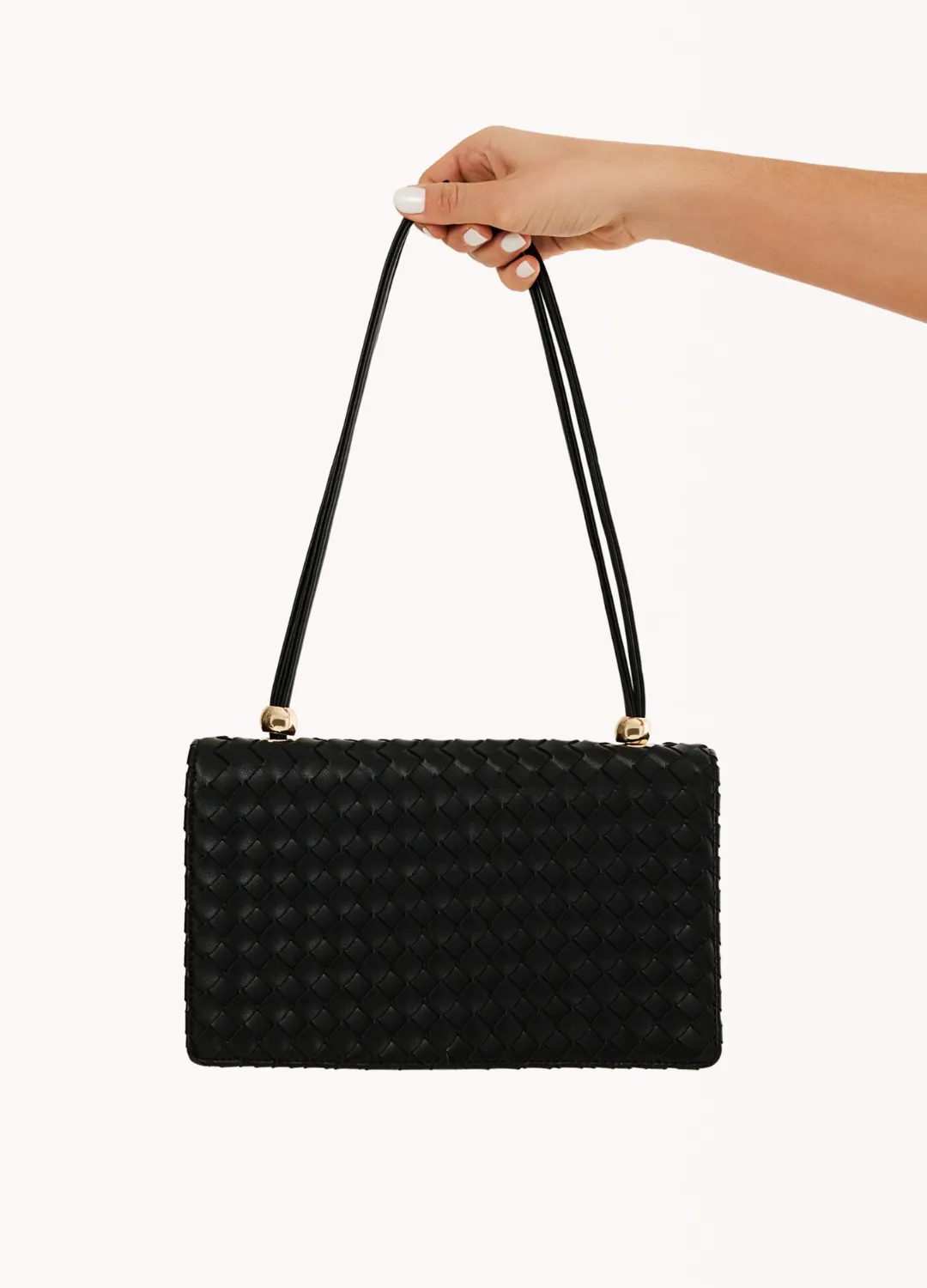 Mina Shoulder Bag (Black)