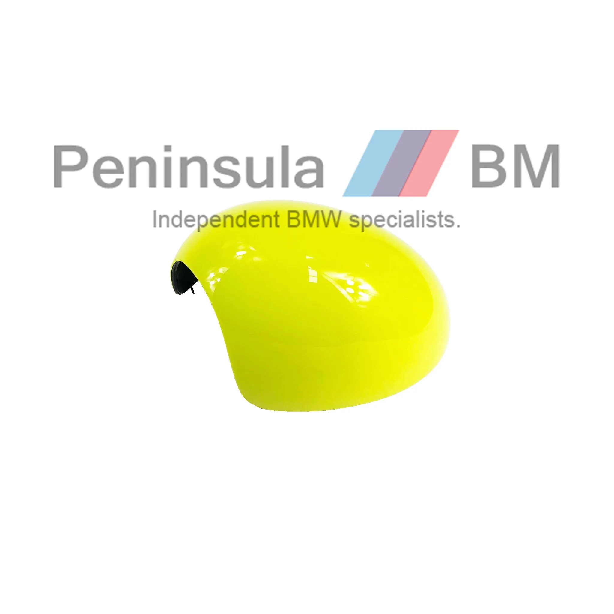 MINI Mirror Cover Left Yellow R56 R55 R57 R58 R59 R60 R61 Genuine 51162157407