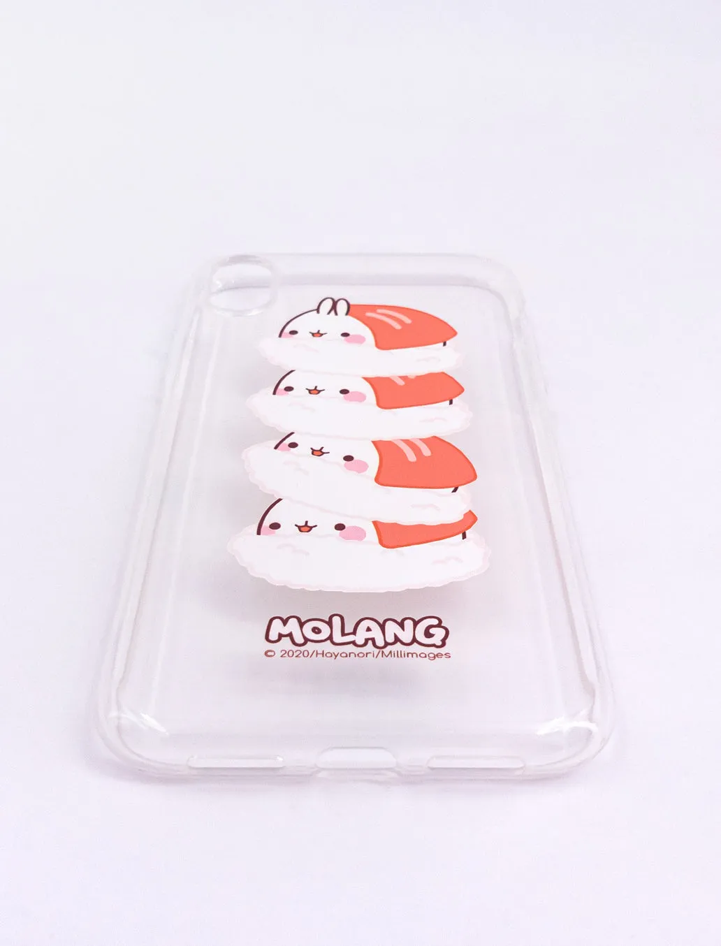 Molang Sushi pile Soft Phone Case