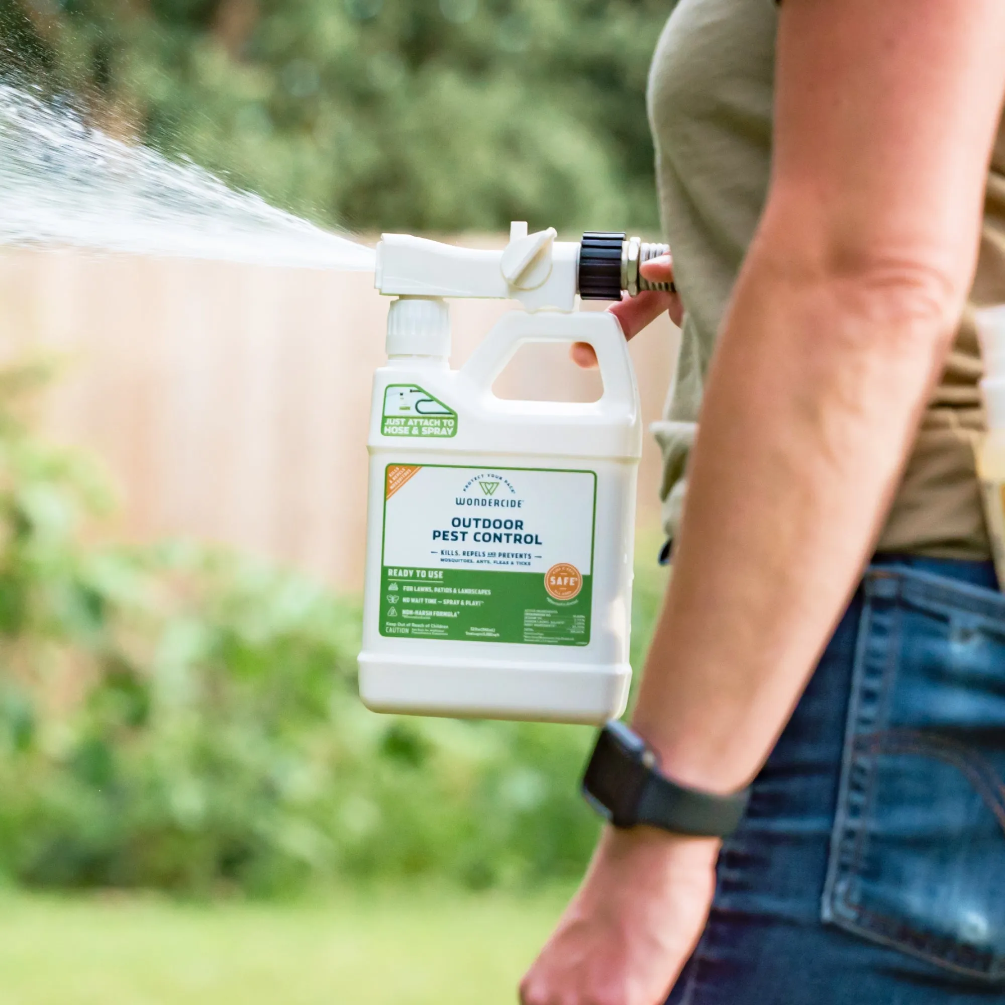 Mosquito Yard Spray Refill Starter Kit with Natural Essential Oils