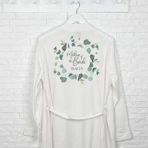 Mother Of The Bride Eucalyptus Wedding Dressing Gown