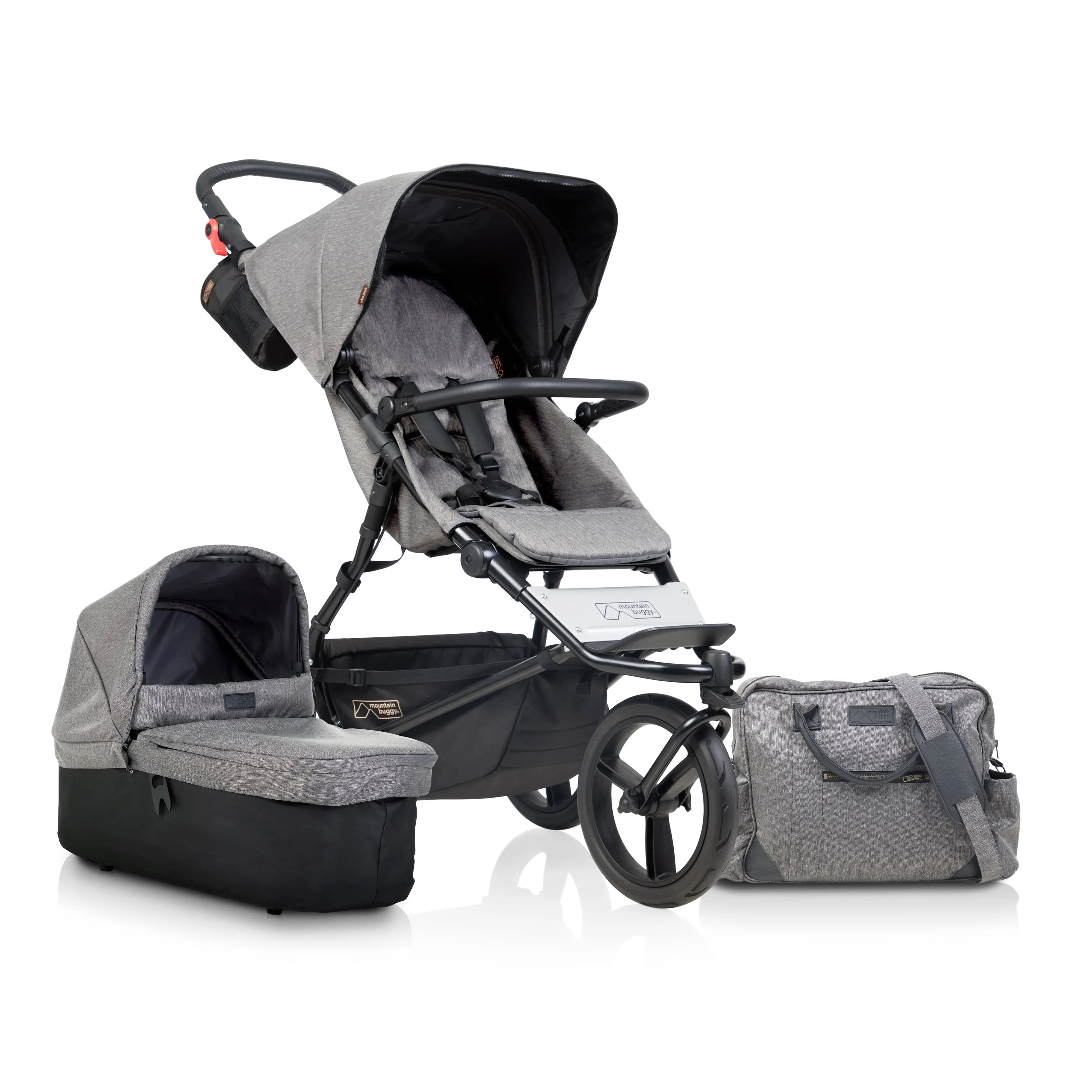 Mountain Buggy Urban Jungle with Carrycot plus - Herringbone