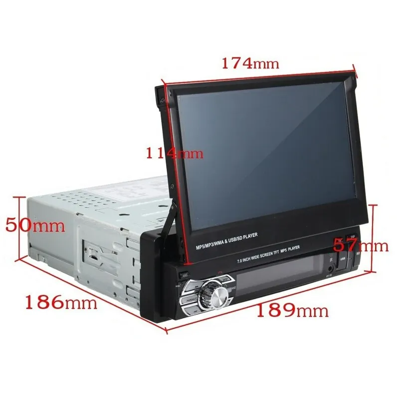 MP5 Stereo Audio/Video Screen
