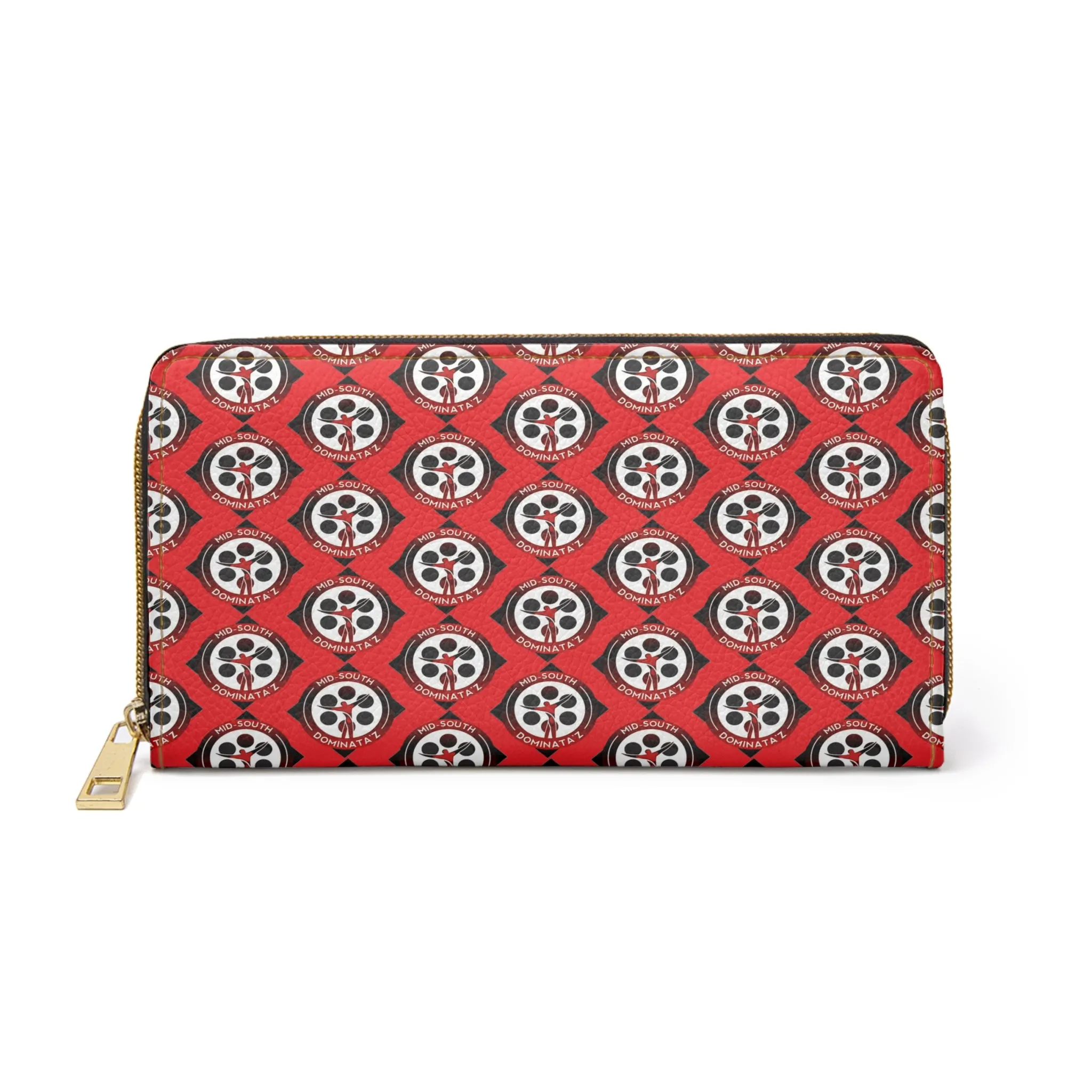 MSD Collection Zipper Wallet (Red)