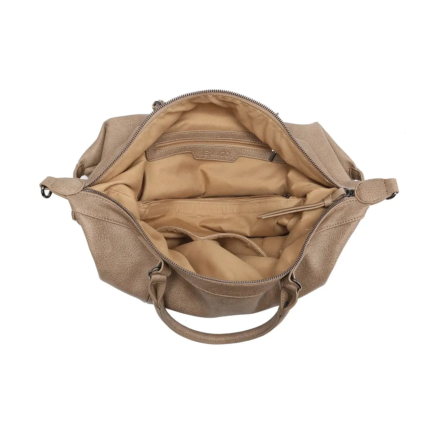 Mushroom Rustic Dual Handle Tote