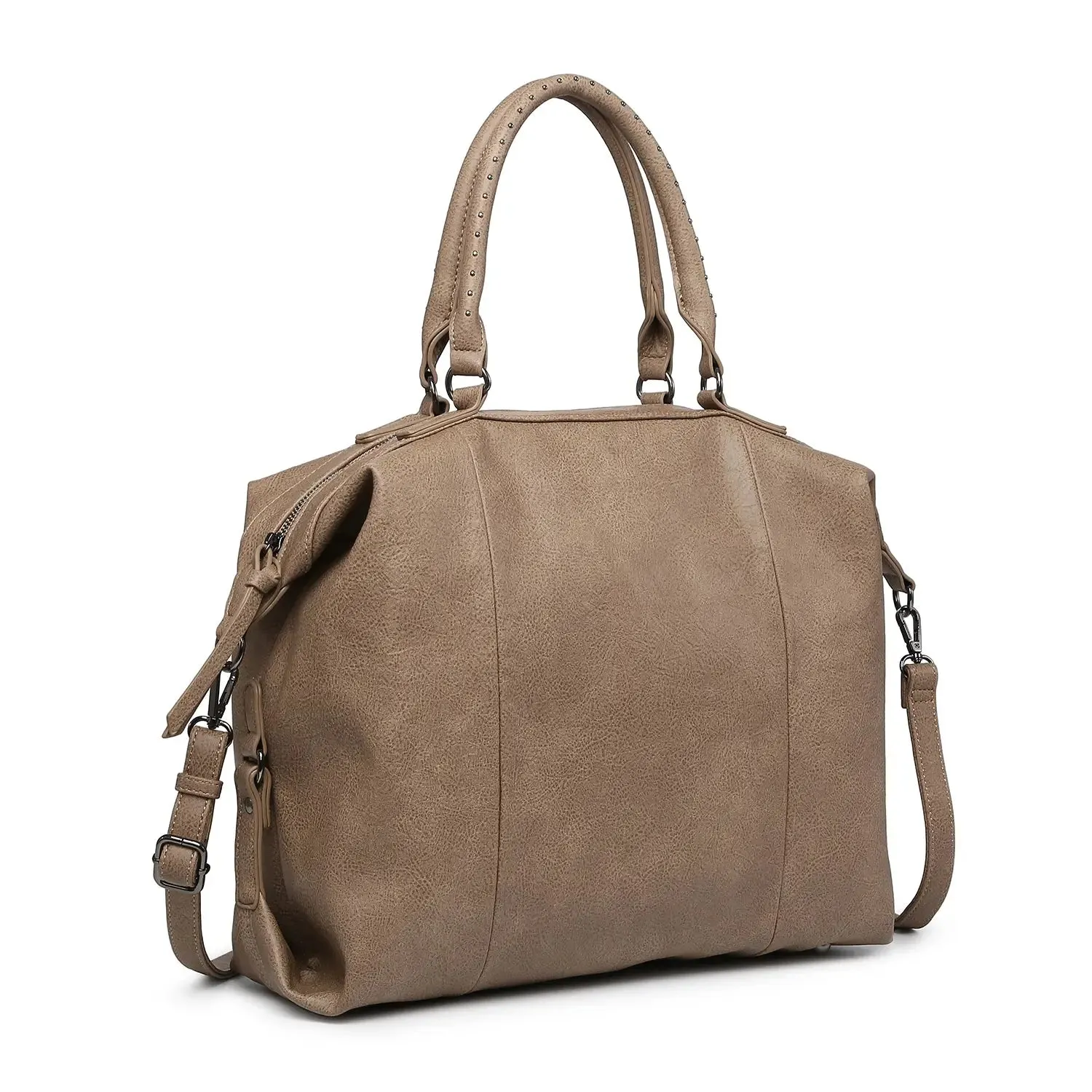 Mushroom Rustic Dual Handle Tote
