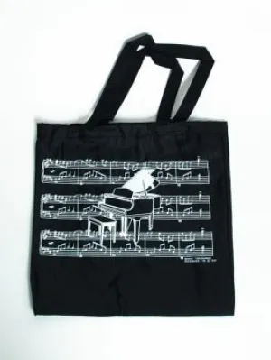Music Note Tote Bag