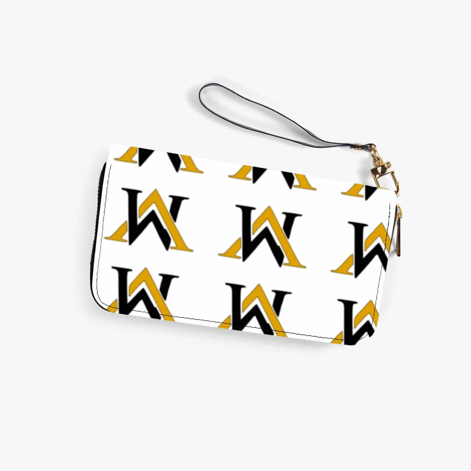 MyVybz Leather Strap Clutch Purse