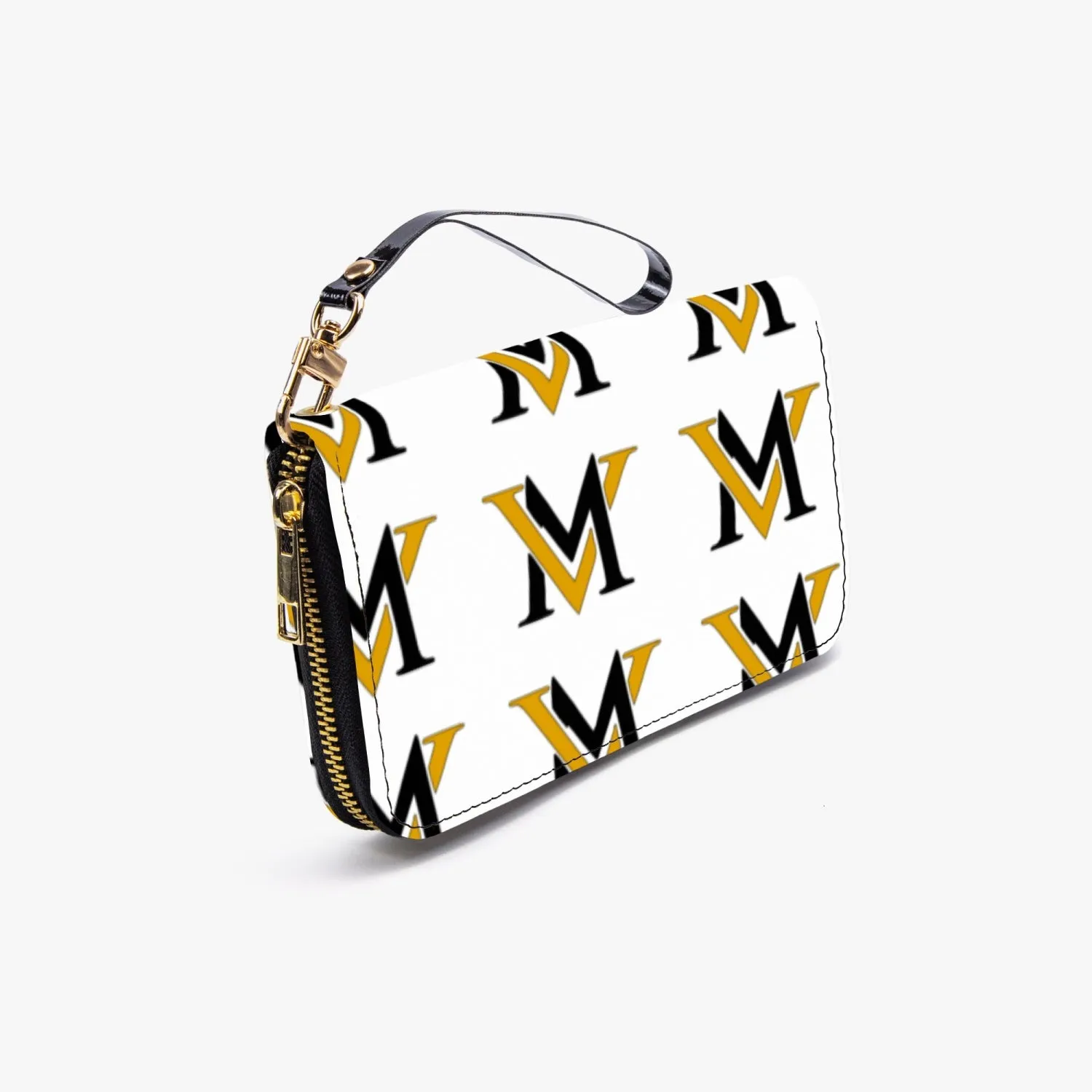 MyVybz Leather Strap Clutch Purse