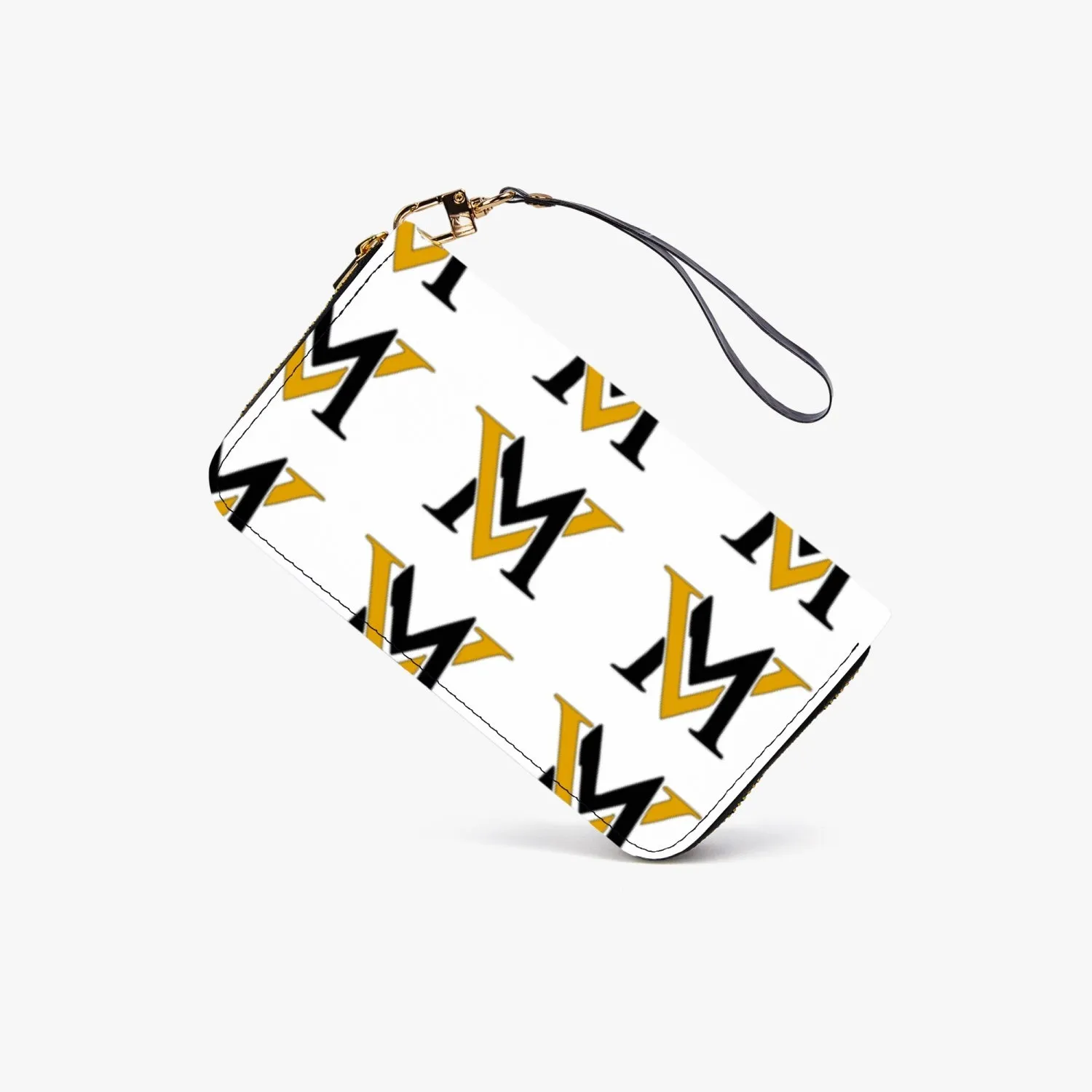MyVybz Leather Strap Clutch Purse