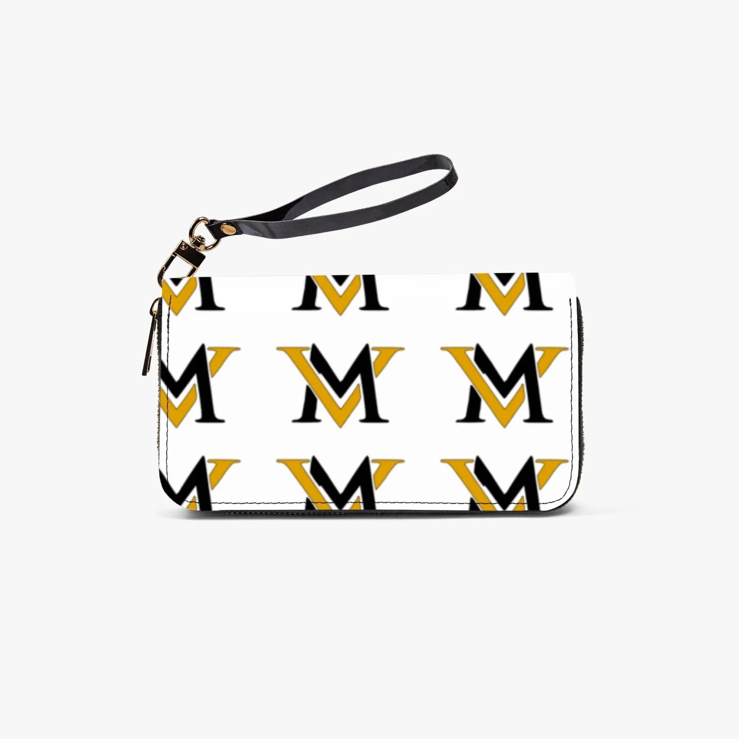 MyVybz Leather Strap Clutch Purse