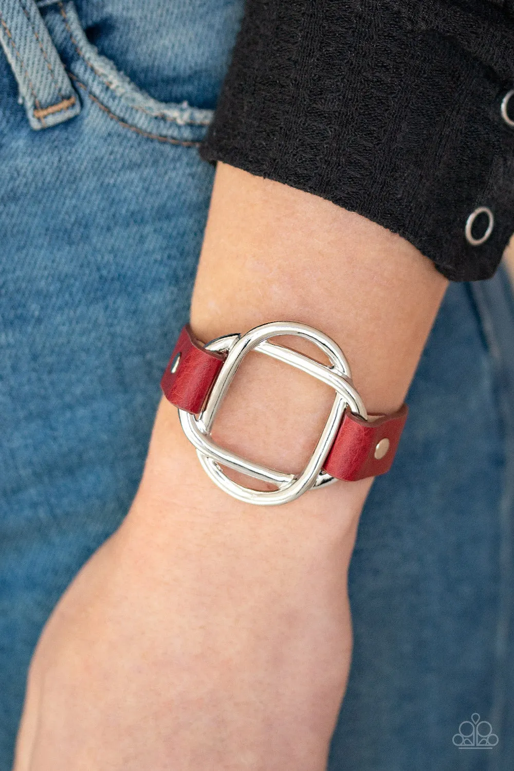 Nautically Knotted - Red Urban Bracelet