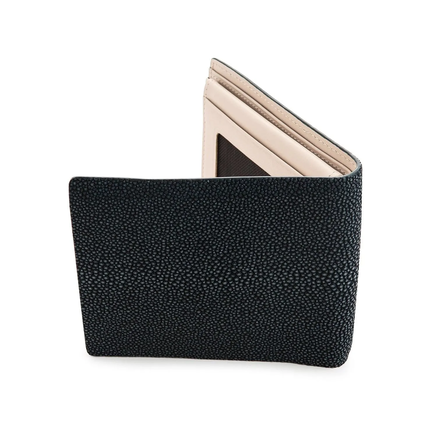 Navy Blue Stingray Mens Wallet