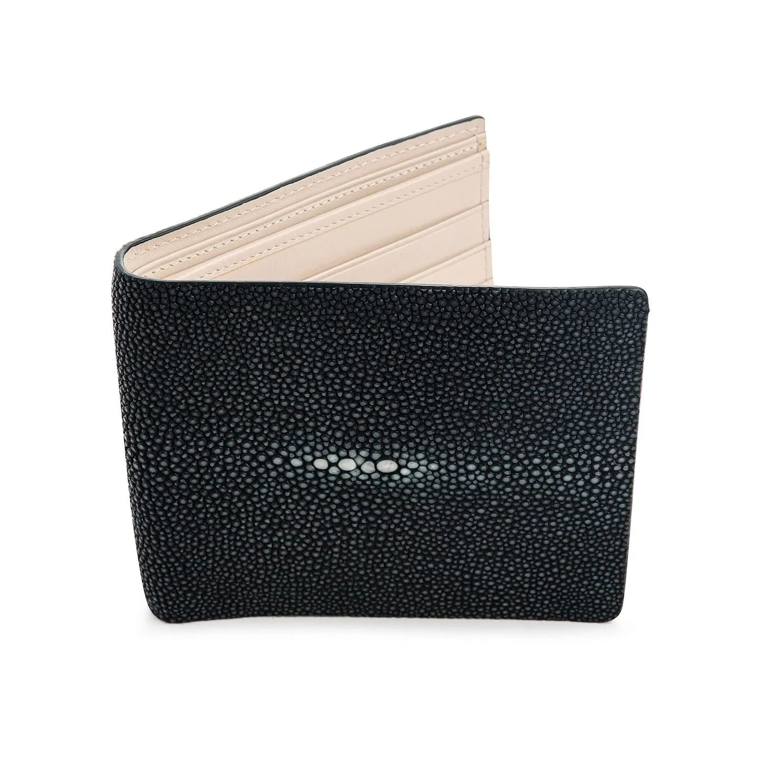 Navy Blue Stingray Mens Wallet