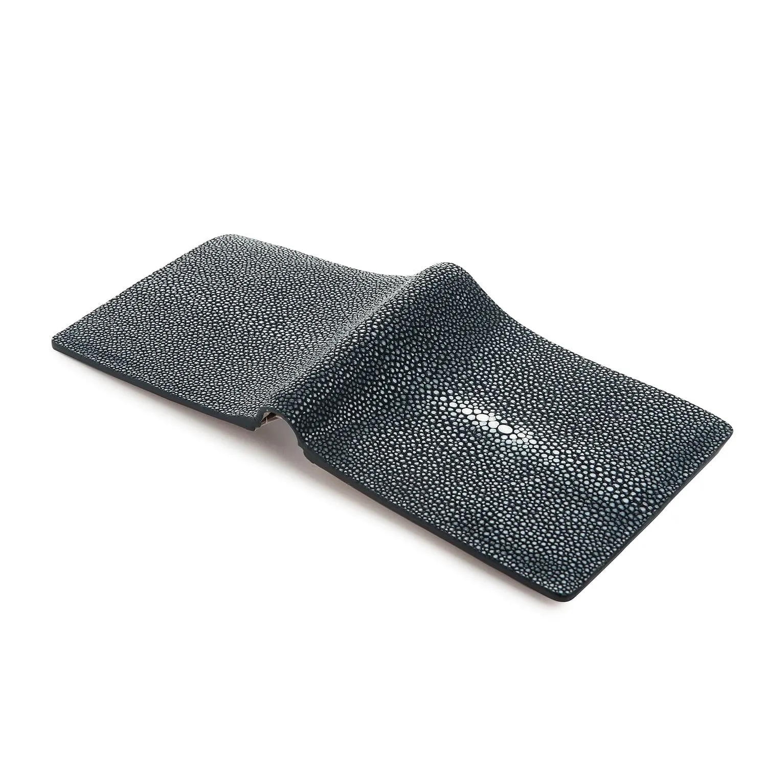 Navy Blue Stingray Mens Wallet
