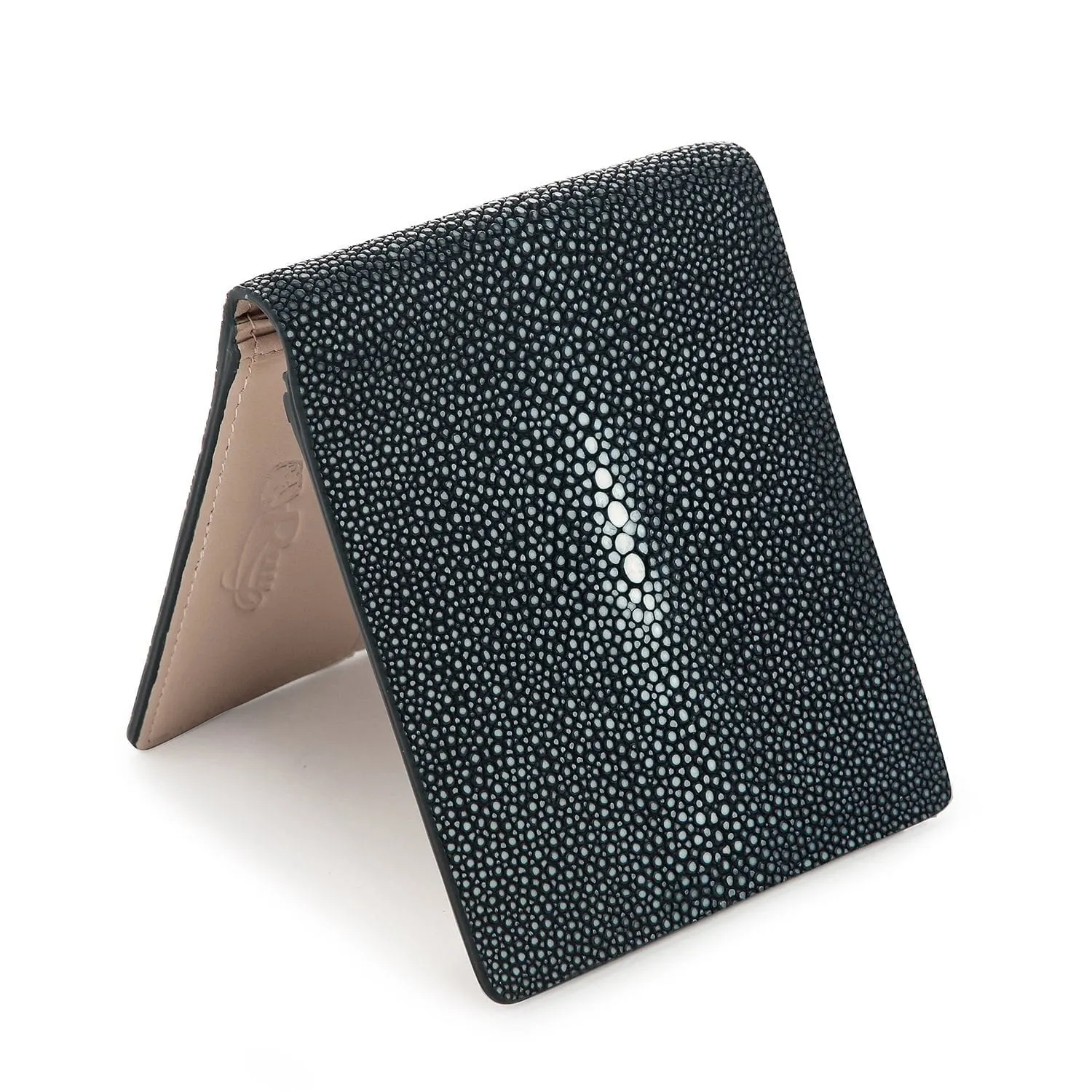 Navy Blue Stingray Mens Wallet