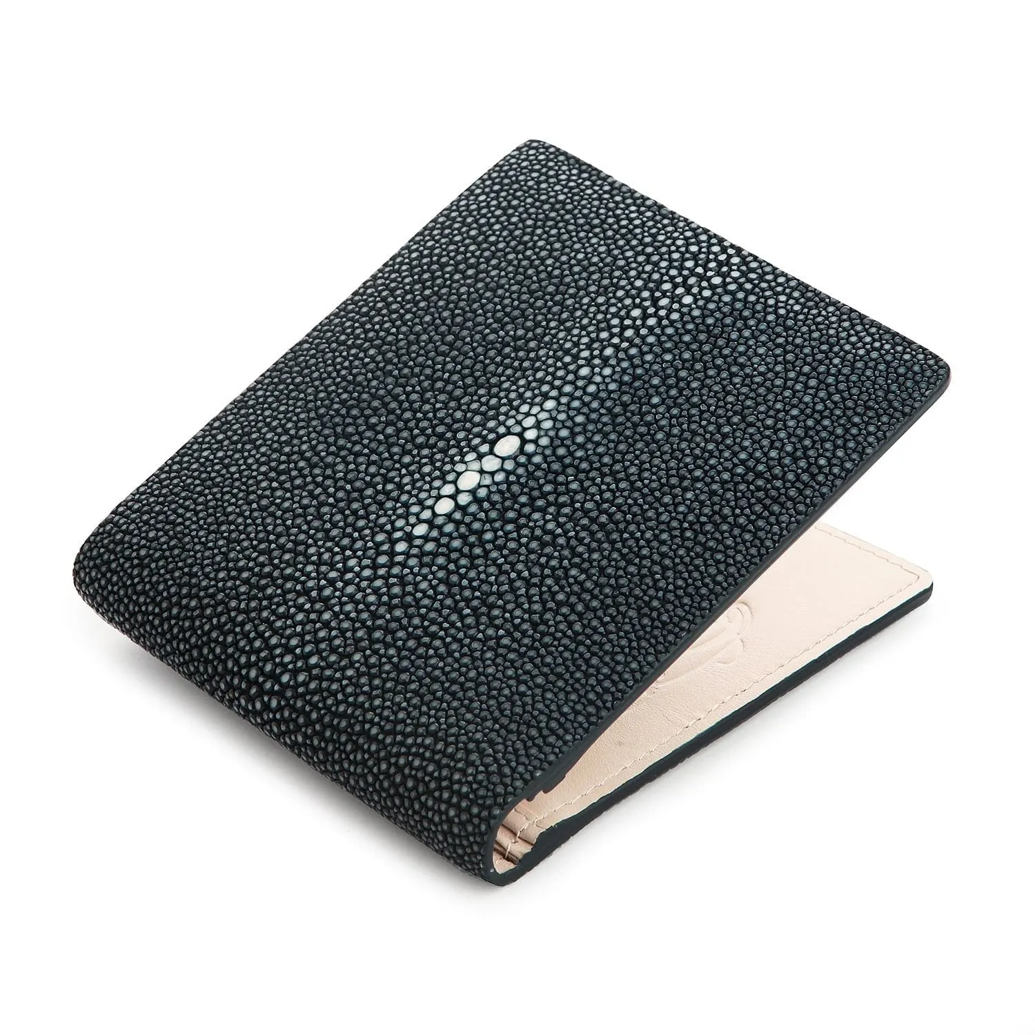 Navy Blue Stingray Mens Wallet