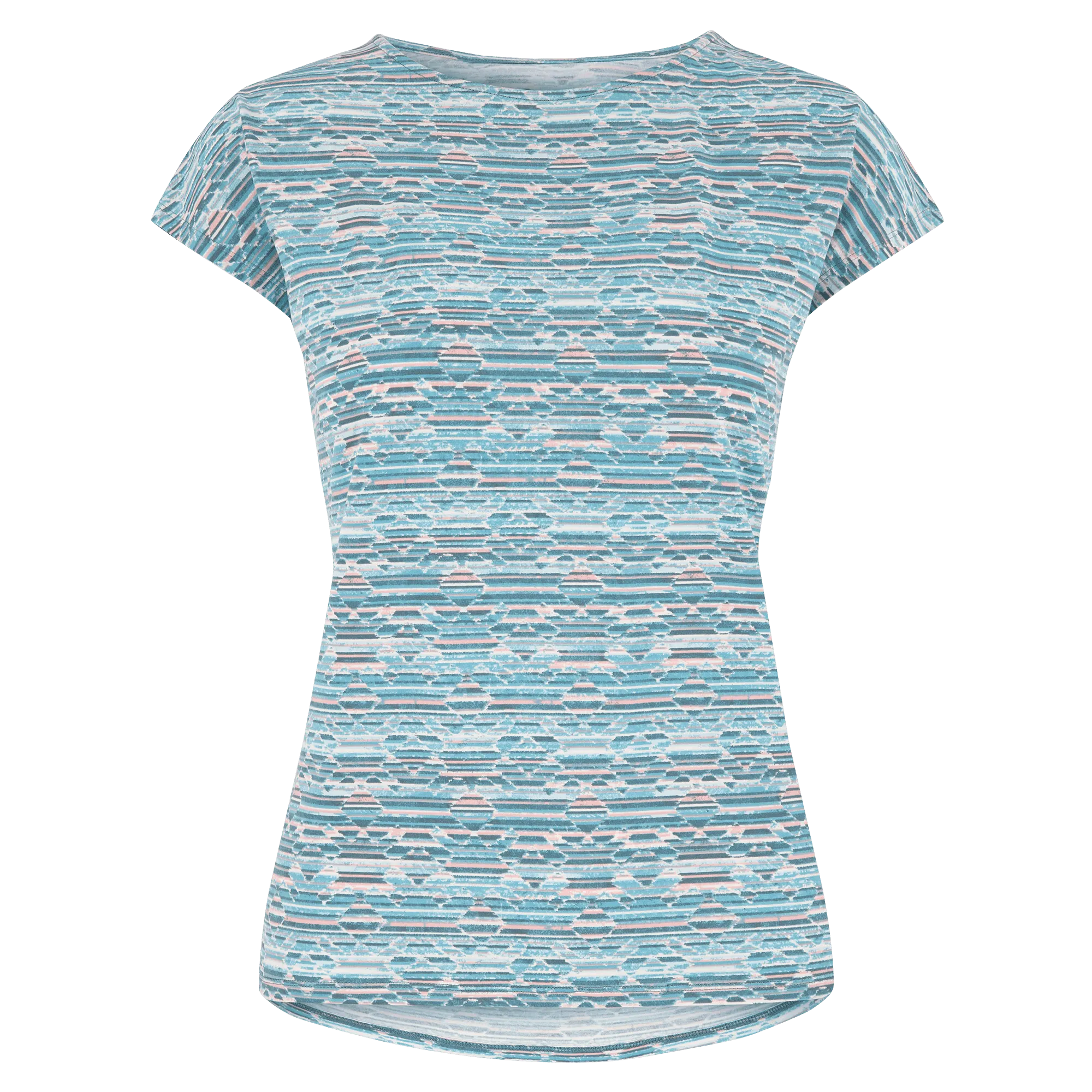 Neha T-Shirt - Haze Tribal Geo