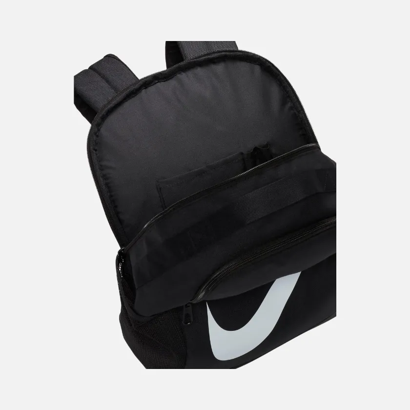 Nike Brasilia Kids' Backpack (18L) -Black/Black/White