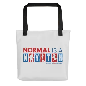 Normal is a Myth (Bigfoot, Mermaid, Unicorn) Tote Bag Light Grey