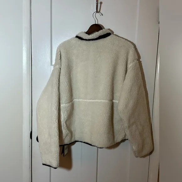 NWT The North Face Women's Extreme Pile Pullover Gardenia White XXL