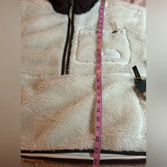 NWT The North Face Women's Extreme Pile Pullover Gardenia White XXL