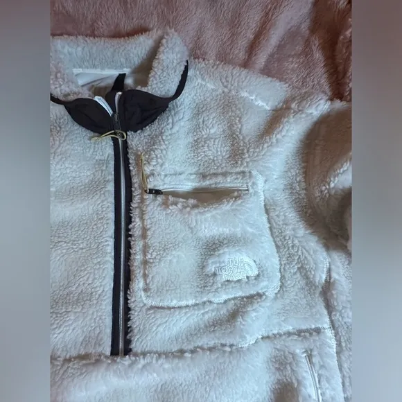 NWT The North Face Women's Extreme Pile Pullover Gardenia White XXL