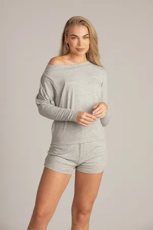 Off-Shoulder Lounge Top