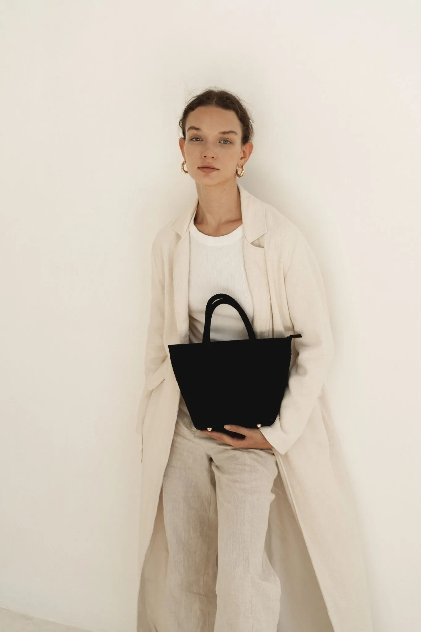 Onyx Suede Bag